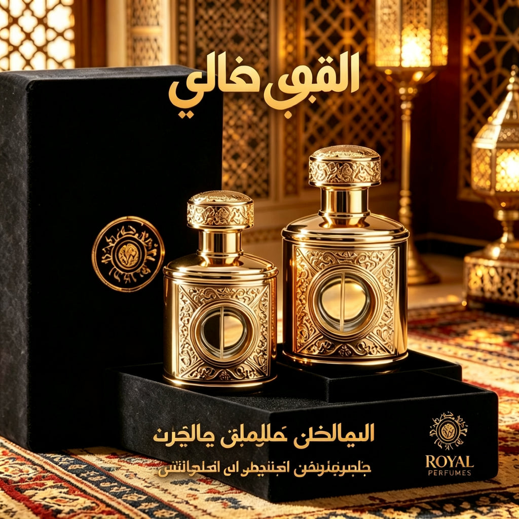 الاسم بالعربية: عطر سيارة قصر عربي بالزخارف الذهبية